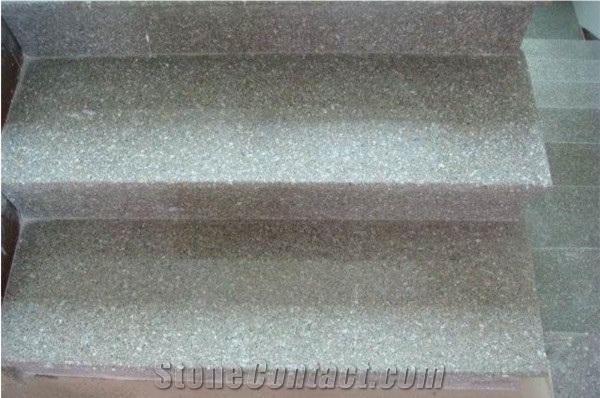 Cheap Price, Chinese Pink Granite, G636 Granite Steps & Risers, Apple Pink Granite Staircases, China Rosa Beta Granite Deck Stair, Xiamen Winggreen Manufacturer