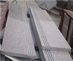 Cheap Price, Chinese Pink Granite, G636 Granite Steps & Risers, Apple Pink Granite Staircases, China Rosa Beta Granite Deck Stair, Xiamen Winggreen Manufacturer