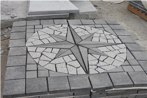 China Grey Granite Cubes on Net, G603 Cobble Stone, Squar Shape Granite Paving Sets, Sesame White Cube Stone on Net, G603 Floor Covering, Xiamen Winggreen Manufacturer