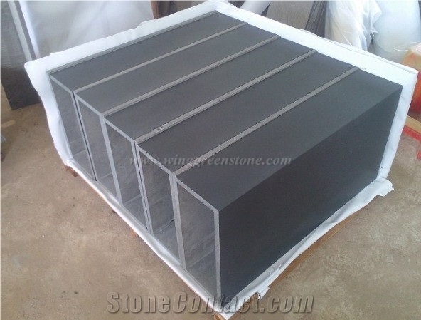 Chinese Basalt Pool Coping, Hainan Black Basalt Swimming Pool Terraces
