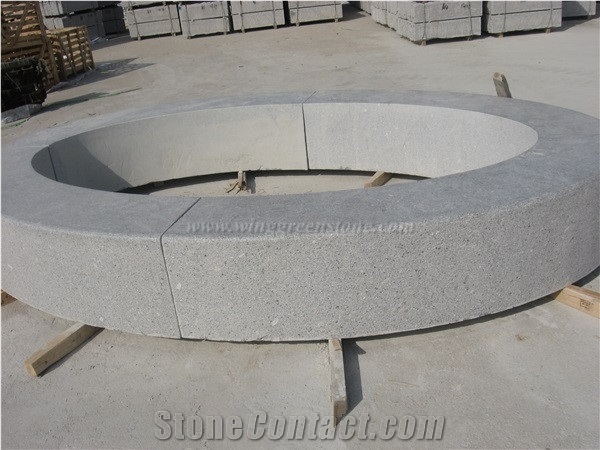 Competitive Price, Chinese Grey Granite Kerbs, G341 Granite, Natural/Flamed Surface Grey Granite Side Stone & Road Stone, Xiamen Winggreen Manufacturer