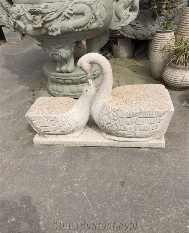 Granite Sculpture, Animal Stone Carving, Winggreen