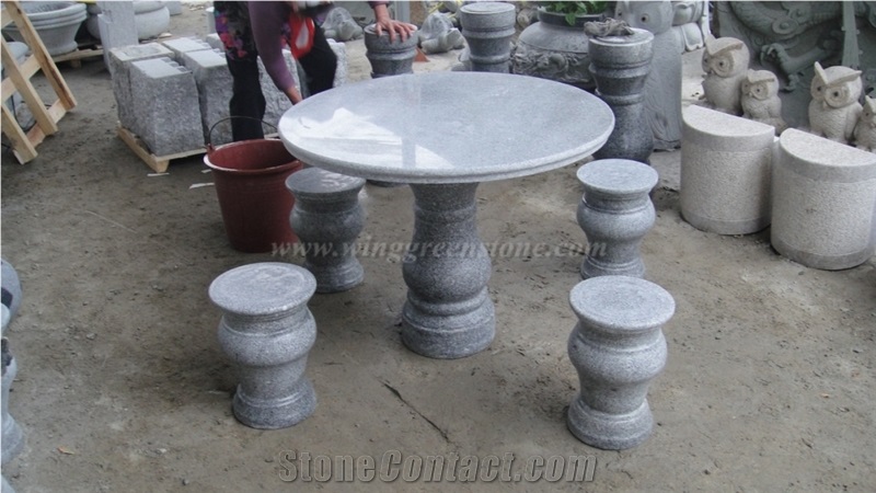 Granite Table, Outdoor Table & Benches, Winggreen