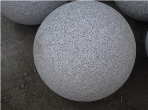 Grey Granite Ball for Parking Barriers, Winggreen
