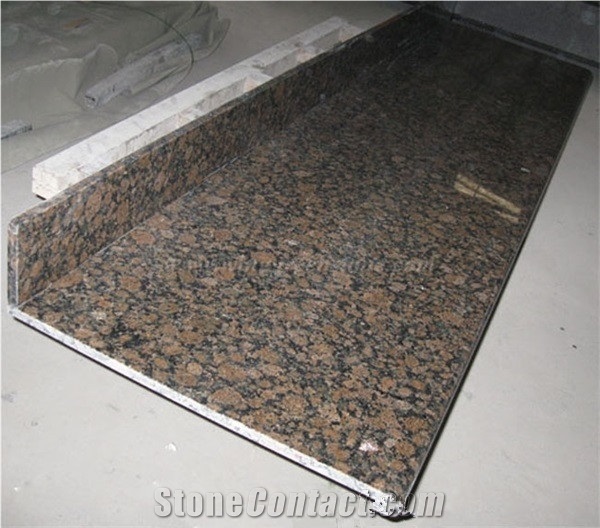 Imported Brown Granite,Finland Baltic Brown Granite Countertops for Kitchen Use, Coffee Diamond Granite Kitchen Bar Tops/Island Tops, Top Polished Kitchen Worktops, Xiamen Winggreen Manufacturer