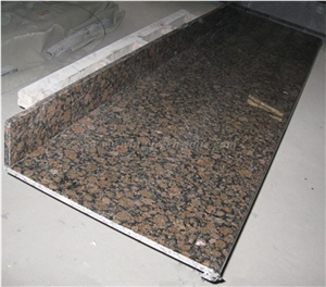 Imported Brown Granite,Finland Baltic Brown Granite Countertops for Kitchen Use, Coffee Diamond Granite Kitchen Bar Tops/Island Tops, Top Polished Kitchen Worktops, Xiamen Winggreen Manufacturer