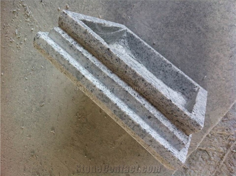 Own Factory, G603 Granite Pillar Caps, China Grey Granite Pillar Caps, Sesame White Granite Cast Pier Caps, Xiamen Winggreen Manufacturer