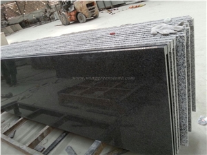 Own Factory, G654 Polished Kitchen Countertops, Padang Dark Granite Bench Tops, Sesame Black Kitchen Bar Tops, China Impala Granite Kitchen Desk Tops, Xiamen Winggreen Manufacturer