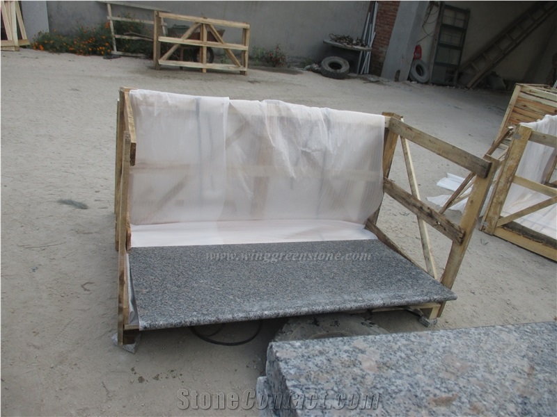 Own Factory, Pearl Flower Granite/G383 Granite Kitchen Countertops, Polished Pearl White Granite Kitchen Worktops, Kitchen Island Tops, Xiamen Winggreen Manufacturer