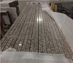 Own Factory Supply Of G687 Granite Polished Kitchen Countertops, Peach Red Granite/China Pink Granite Kitchen Countertop, Winggreen Stone