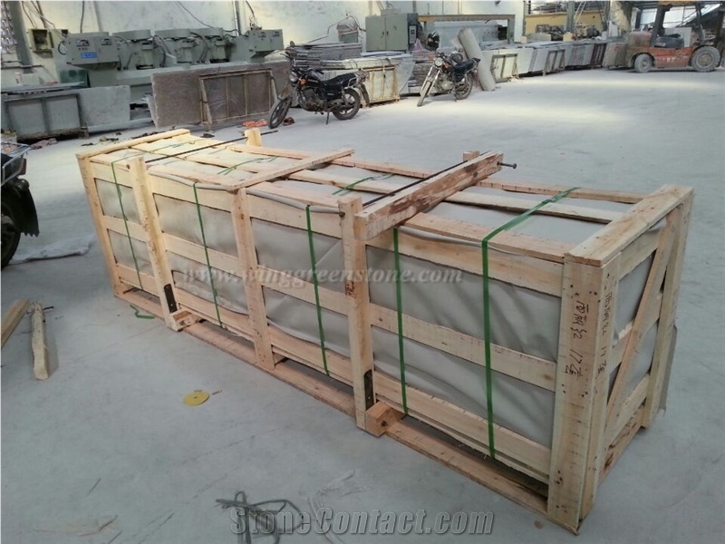 Own Factory Supply Of G687 Granite Polished Kitchen Countertops, Peach Red Granite/China Pink Granite Kitchen Countertop, Winggreen Stone