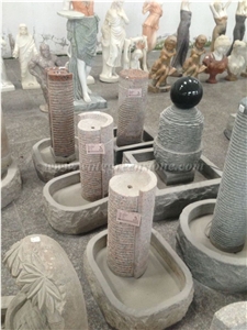 Small Granite Fountain,Outdoor Fountain, Winggreen