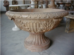 Xiamen Experienced Manufacturer, Marble Flower Pots, Hand Carved Marble Flower Stands, White Marble Planter Pots, Beige Marble Outdoor Planters, Xiamen Winggreen Manufacturer Xiamen Experienced Manufacturer, Marble Flower Pots, Hand Carved Marble Flower Stands, White Marble Planter Pots, Beige Marble Outdoor Planters, Xiamen Winggreen Manufacturer