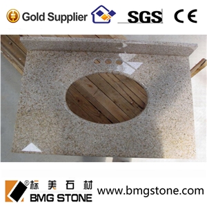 First Choice Beige Grantie Countertop Granite Bath Top, Beige Granite Bath Tops