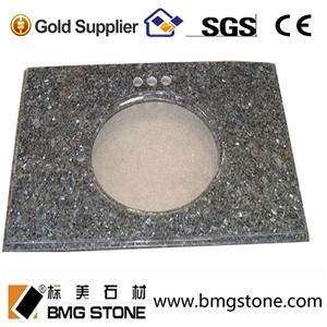 Low Price Brown Granite Bath Countertop Granite Worktop