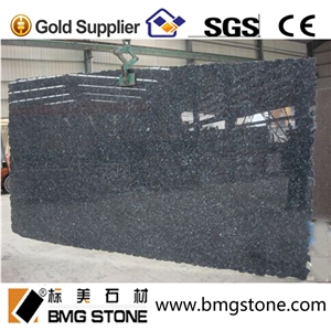 Norway Popular Blue Pearl Granite Top Slab for Interior Decoration
