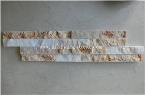 Beige Color Marble Stacked Ledge Stone Veneer Stone