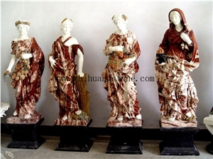 Four Season Marble Sculpture Statue