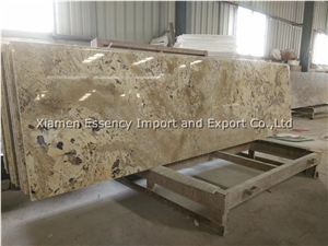 Arctic Cream Granite Kitchen Countertops