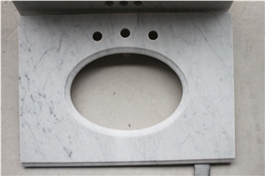 Bianco Carrara C White Marble Vanity Top Bath Top Bianco Carrara C White Marble Vanity Top Bath Top