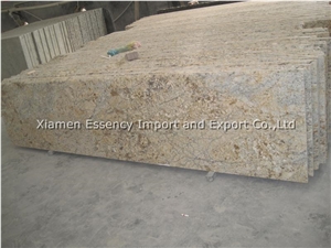Golden Beach Granite Countertops, Yellow Granite Kitchen Countertops