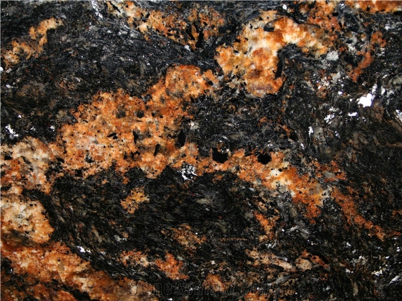 Black Fusion Granite Slabs