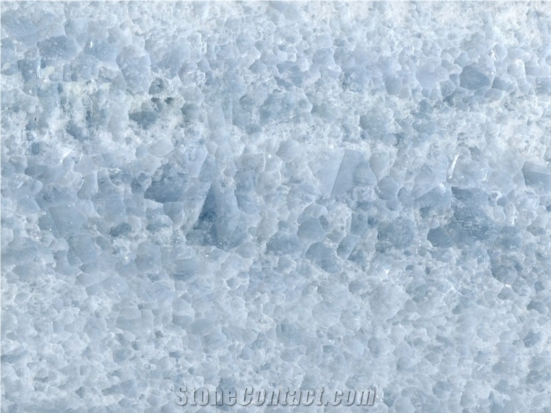 Calcite Azulata Marble Slabs, Blue Calcite Marble