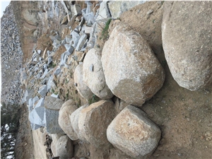 Beige Granite Blocks