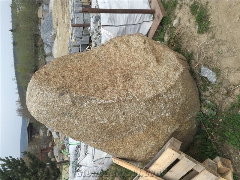 Beige Granite Blocks