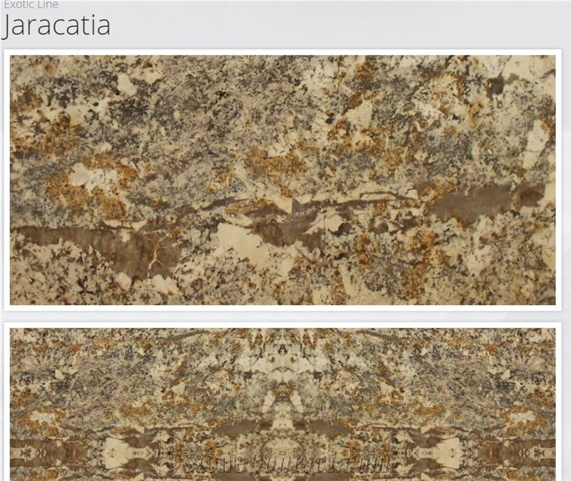 Jaracatia Granite Slabs & Tiles, Yellow Polished Granite Floor Tiles