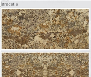 Jaracatia Granite Slabs & Tiles, Yellow Polished Granite Floor Tiles