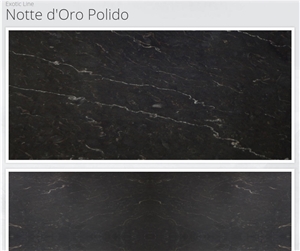 Notte Doro Granite Polished Slabs & Tiles, Black Polished Granite Floor Tiles, Wall Tiles
