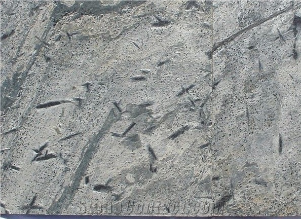 Silver Grey Slate Stone, Cultured Stone, Ledge Stone India