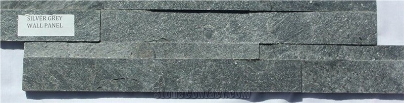 Silver Grey Slate Stone