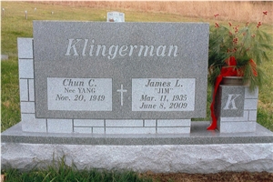 Granite Engraved Headstone