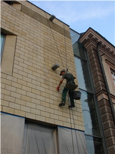 Szydlowiecki Yellow Sandstone Walling