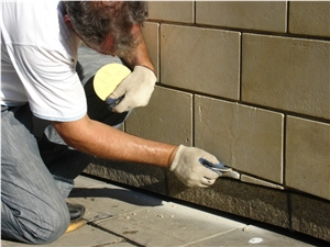 Szydlowiecki Yellow Sandstone Walling