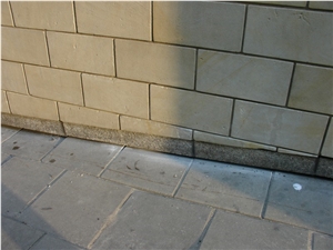 Szydlowiecki Yellow Sandstone Walling