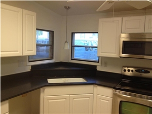 Black Granite Kitchen Countertop