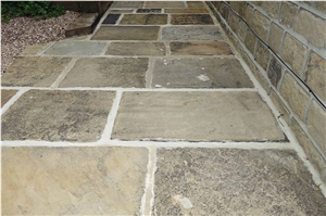 Reclaimed Yorkshire Paving, Second-Hand Riven Paving