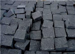 Black Granite Gabbro-Diabase Blocks