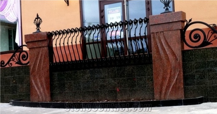 Red Granite Tiles & Slabs,Syuskyu Yansaary Red Polished Granite