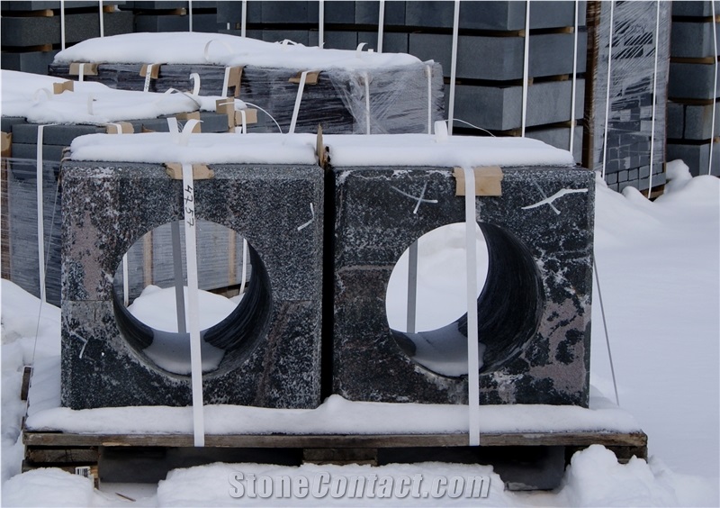Tundra Granite Multicolor Granite Slabs & Tiles, Multicolor Polished Granite
