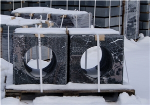 Tundra Granite Multicolor Granite Slabs & Tiles, Multicolor Polished Granite
