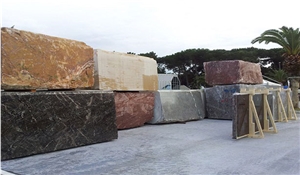 Breche Meduse - Breccia Medusa Marble Blocks, Yellow Marble Blocks Morocco