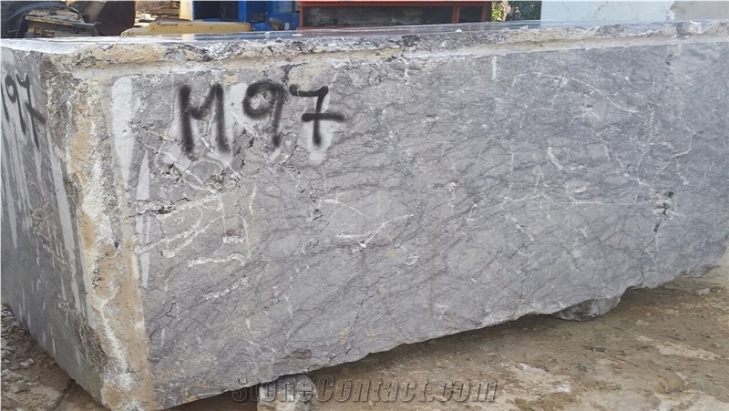 Gris Tiflet Marble Blocks, Grey Marble Blocks Morocco