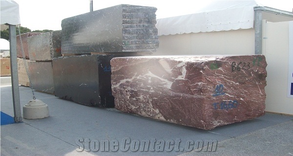 Red Agadir - Rouge Agadir Marble Blocks