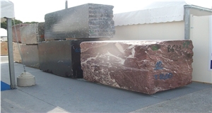 Red Agadir - Rouge Agadir Marble Blocks