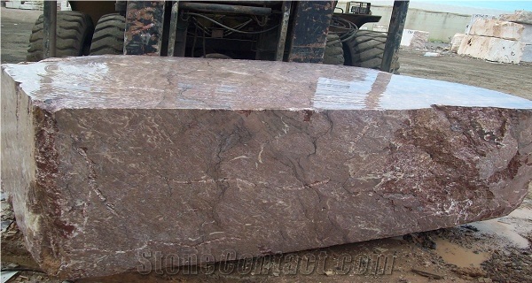 Red Agadir - Rouge Agadir Marble Blocks