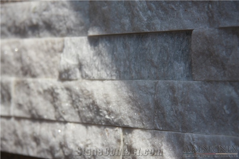Bianco White Marble Exposed Walll Panels